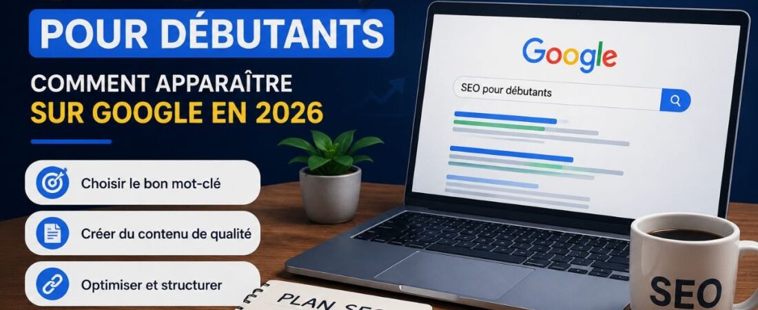 SEO pour débutants : comment apparaître sur Google en 2026