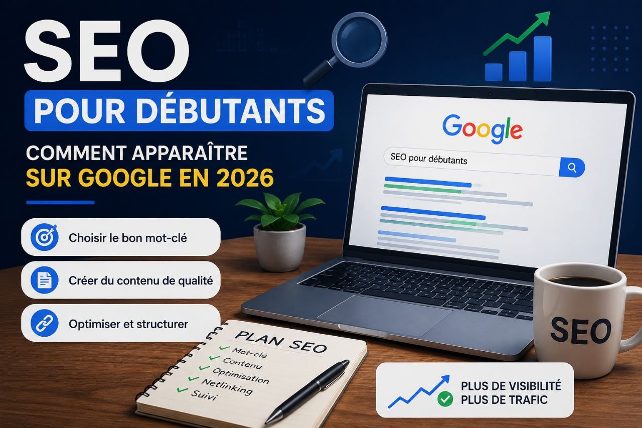 SEO pour débutants : comment apparaître sur Google en 2026